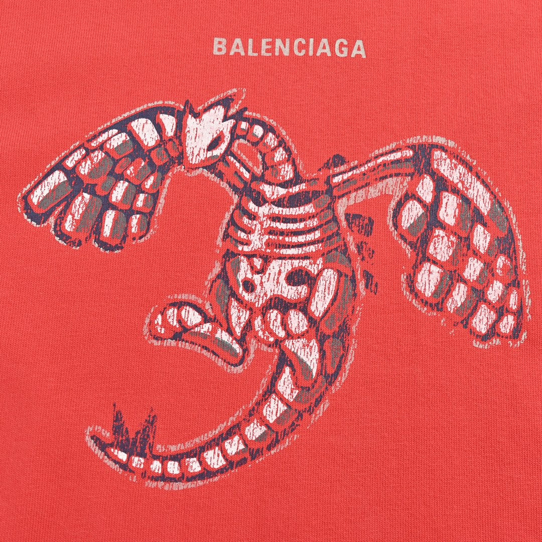 Balenciaga T-Shirt - Lobster Graphic - Phantom Kicks