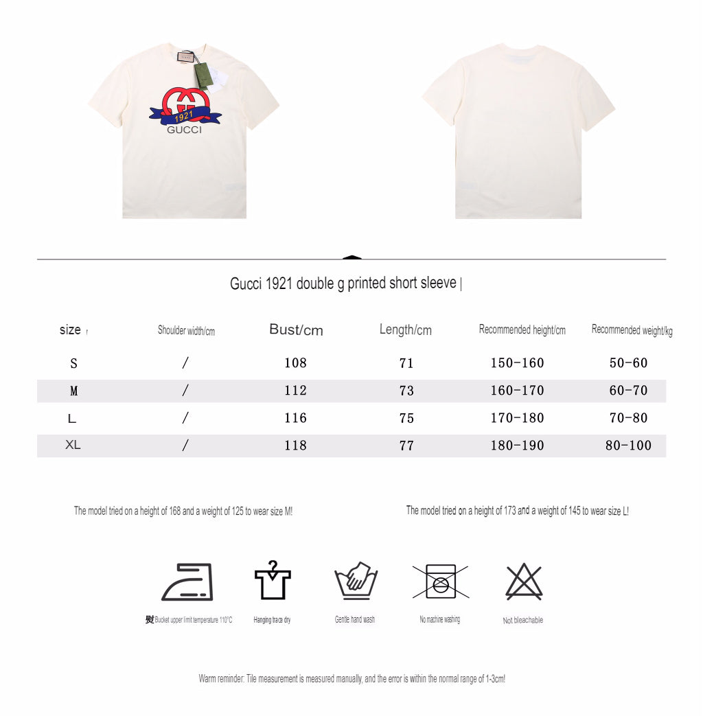 Gucci 1921 Anniversary T-Shirt - White - Phantom Kicks
