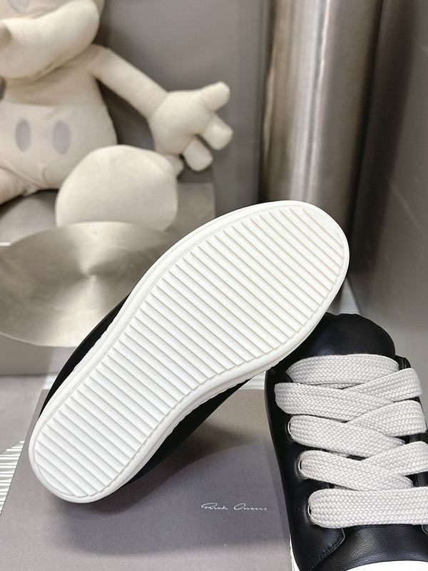 Rick Owens Black Low-Top Sneakers - Phantom Kicks