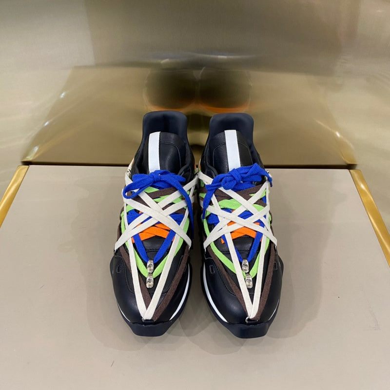 Multicolor Wrap-Lace Sneakers - Phantom Kicks