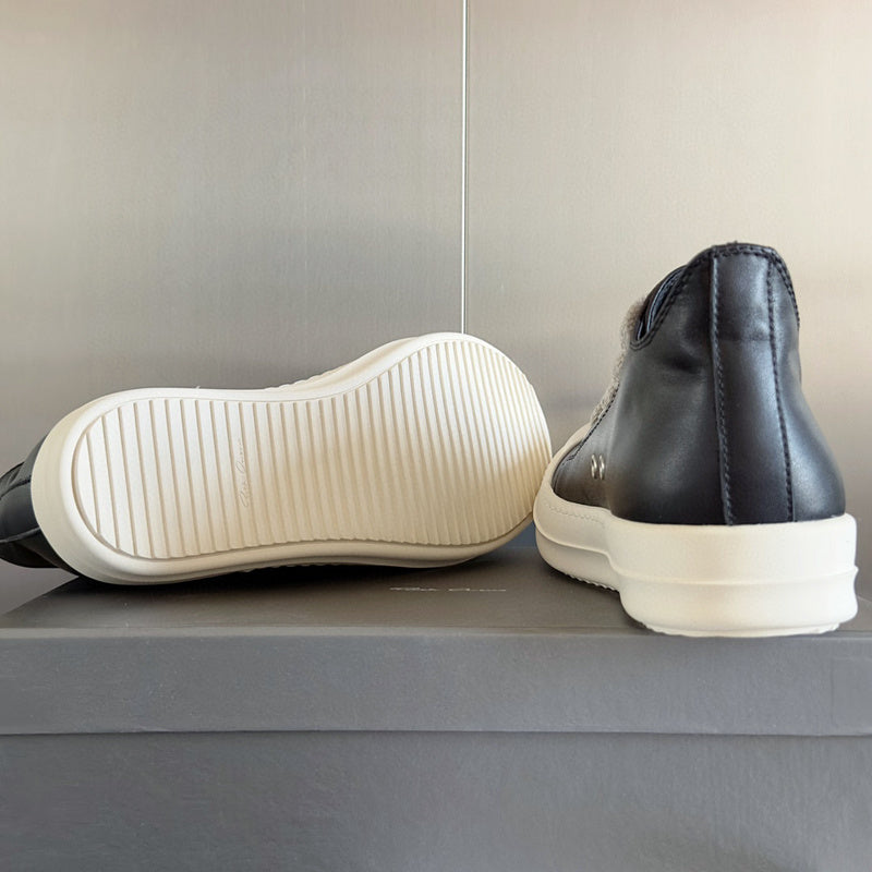 Rick Owens Black Low-Top Sneakers - Phantom Kicks