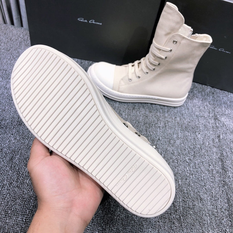 High-Top Canvas Sneakers - Phantom Kicks