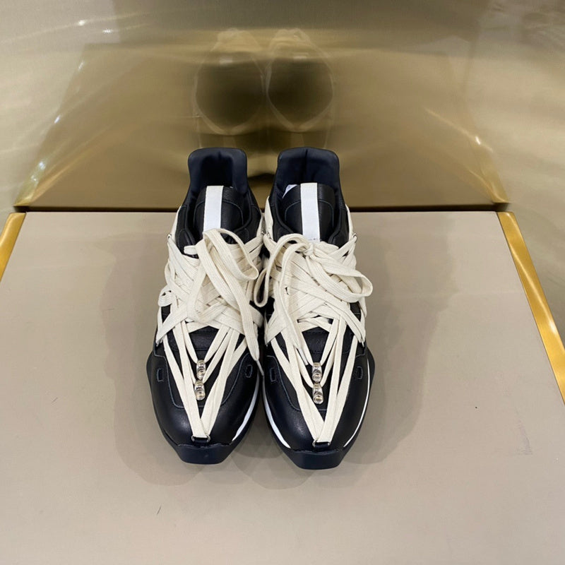 Contemporary Wrap-Lace Sneakers - Phantom Kicks