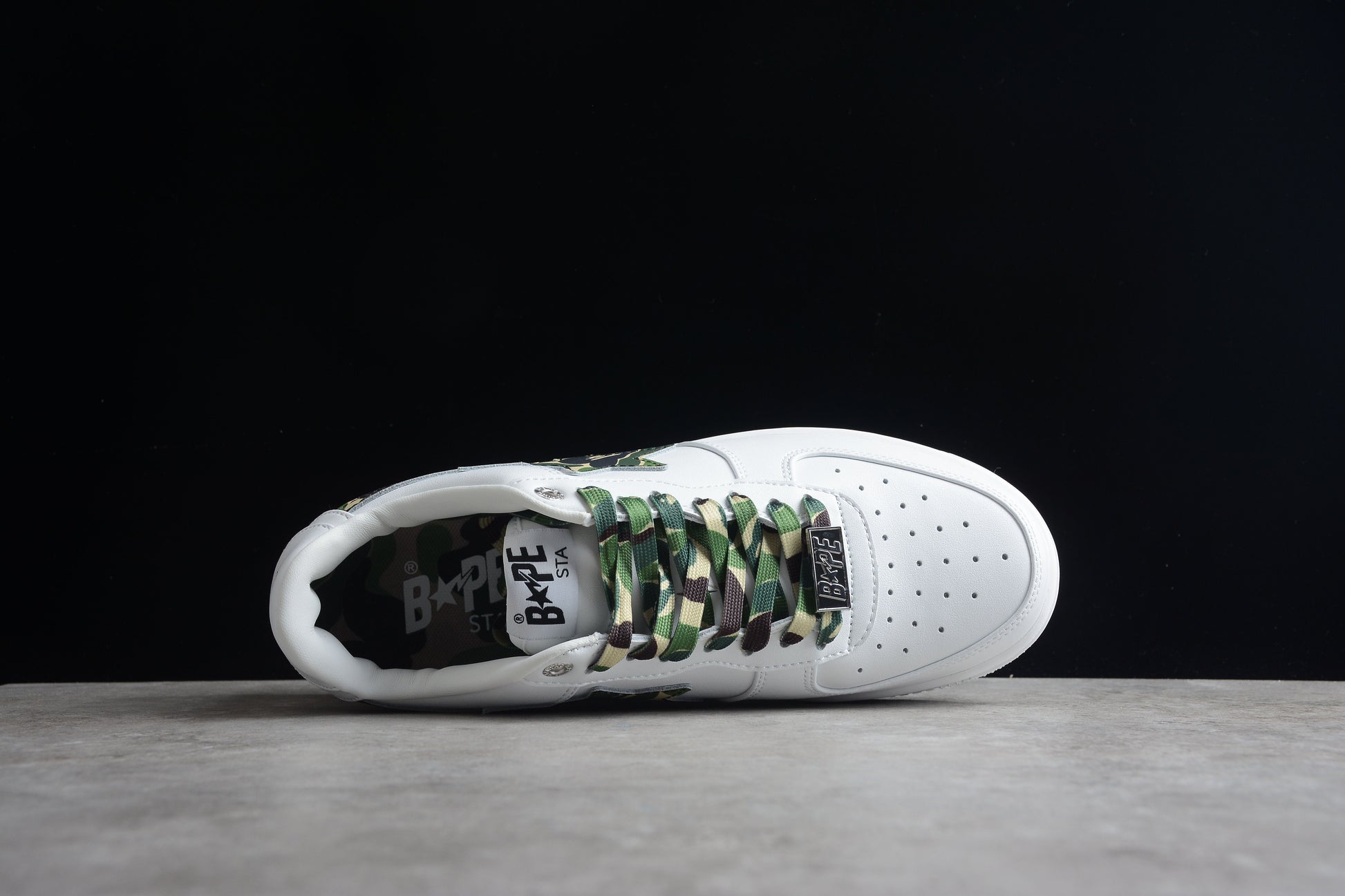 BAPE STA White Camo Edition Sneakers - Phantom Kicks