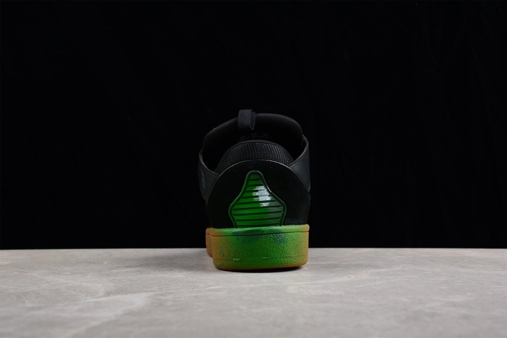 Black Multicolor Low Top Sneakers - Phantom Kicks