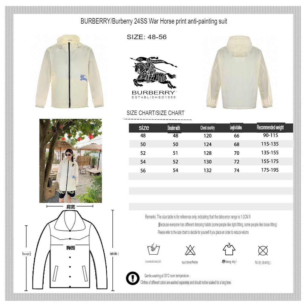 Burberry Lightweight Hooded Jacket - Phantom Kicks