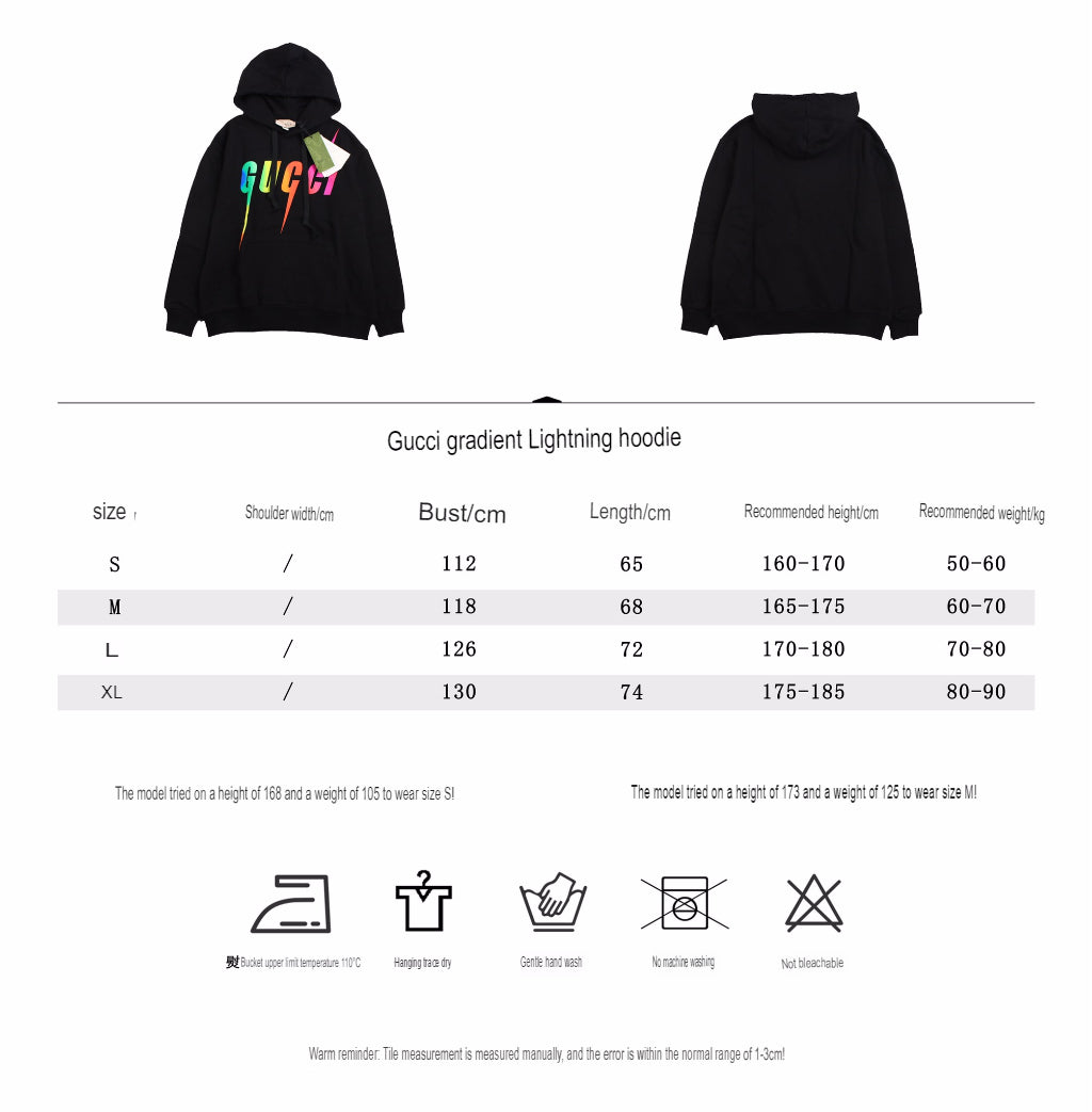 Gucci Rainbow Logo Hoodie - Phantom Kicks