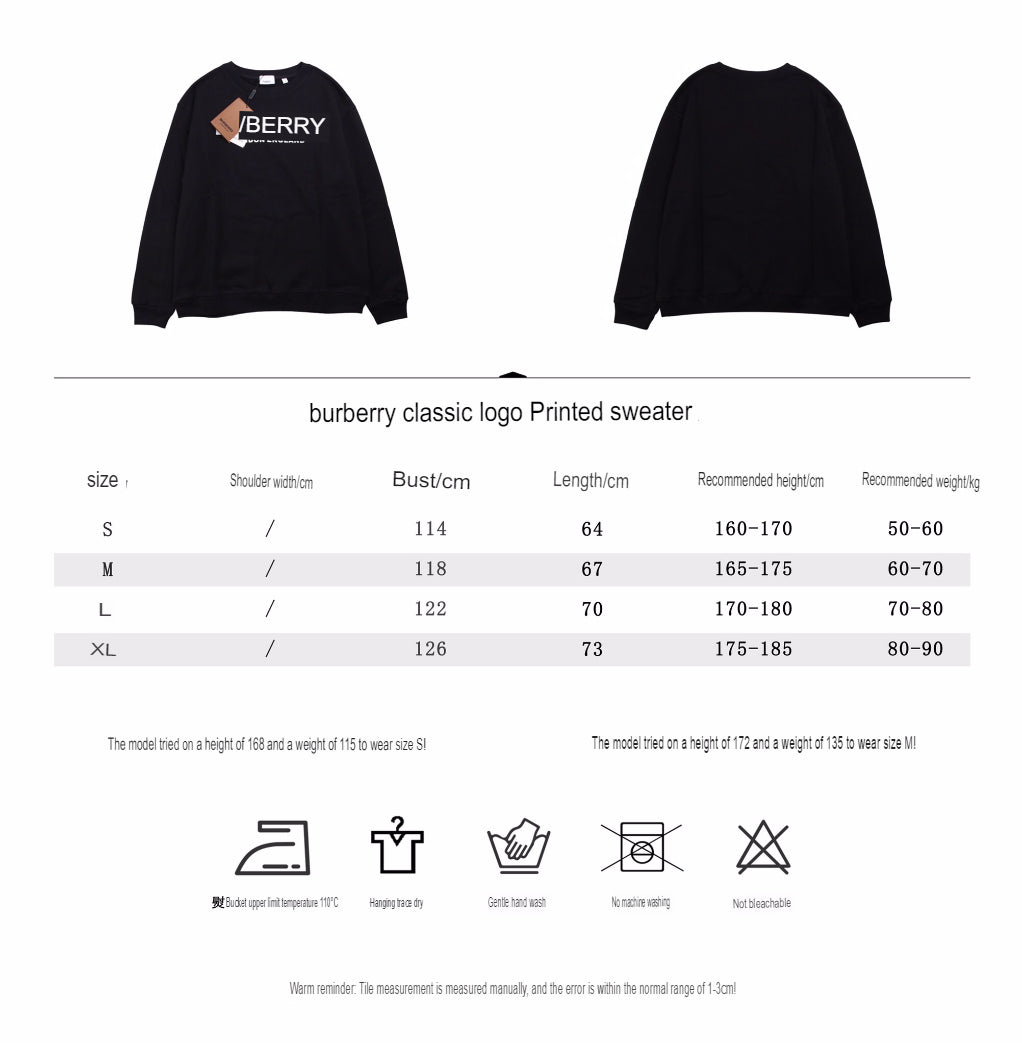 Burberry Black Sweatshirt with Logo - Phantom Kicks