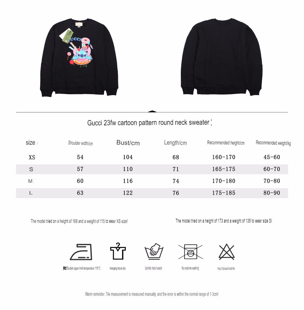 Gucci Stitch Donut Sweatshirt - Phantom Kicks