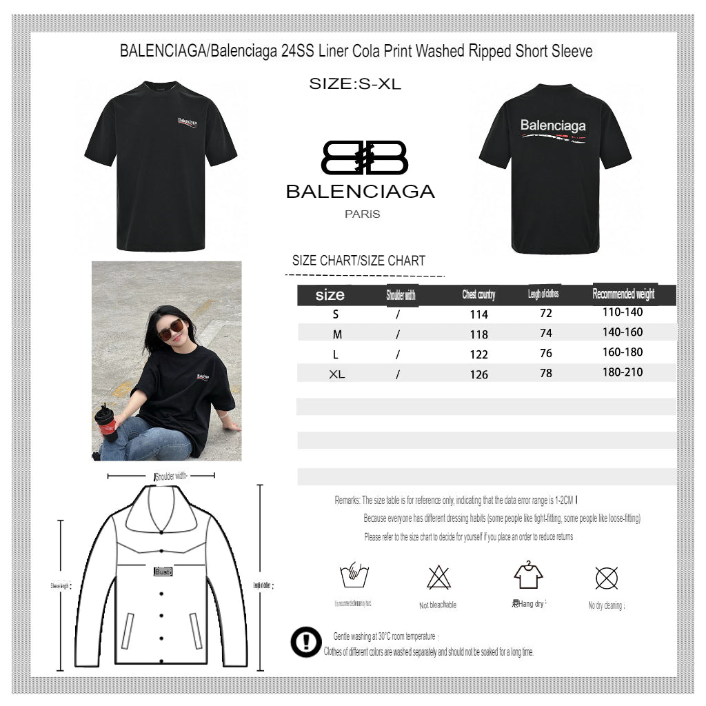 BALENCIAGA POLITICAL CAMPAIGN T-SHIRT BLACK - Phantom Kicks