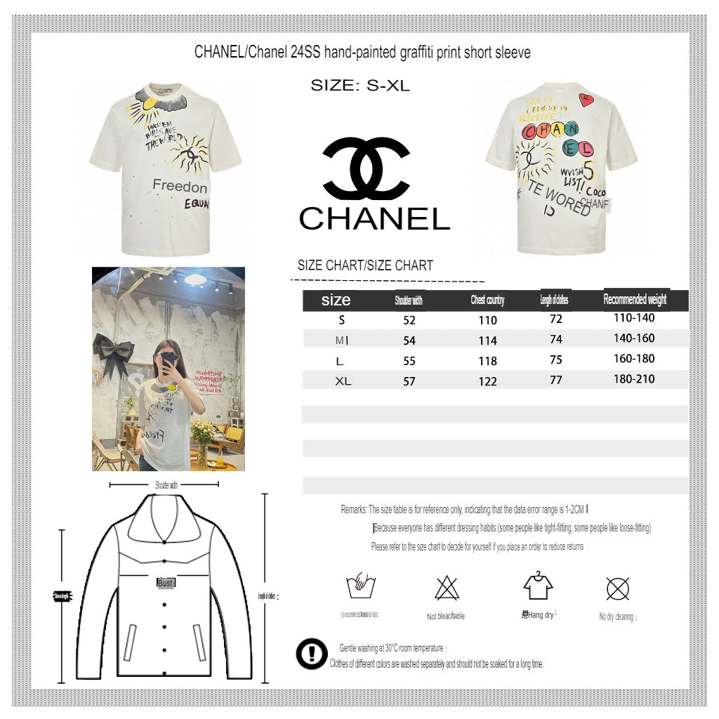 Chanel "Women Will Save The World" T-Shirt in White - Phantom Kicks