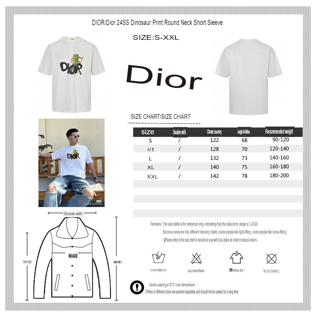 Dior Green Monster Graphic T-Shirt - Phantom Kicks