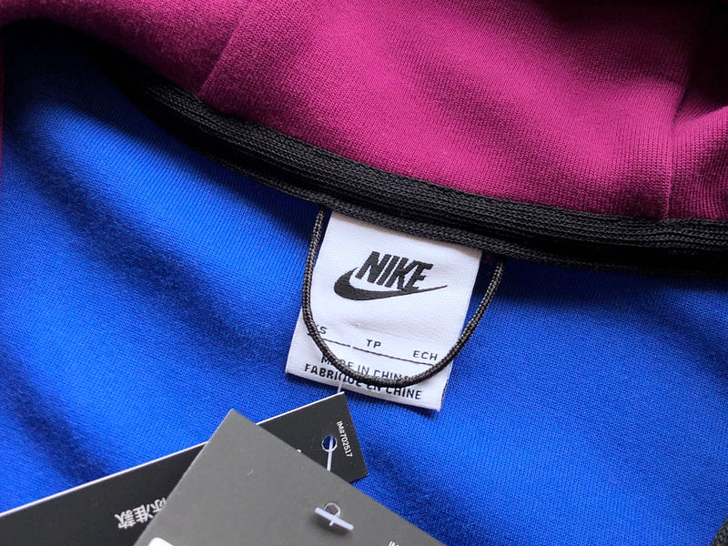 NIKE TECH FLEECE HOODIE x SANGRIA/GAME ROYAL - Phantom Kicks