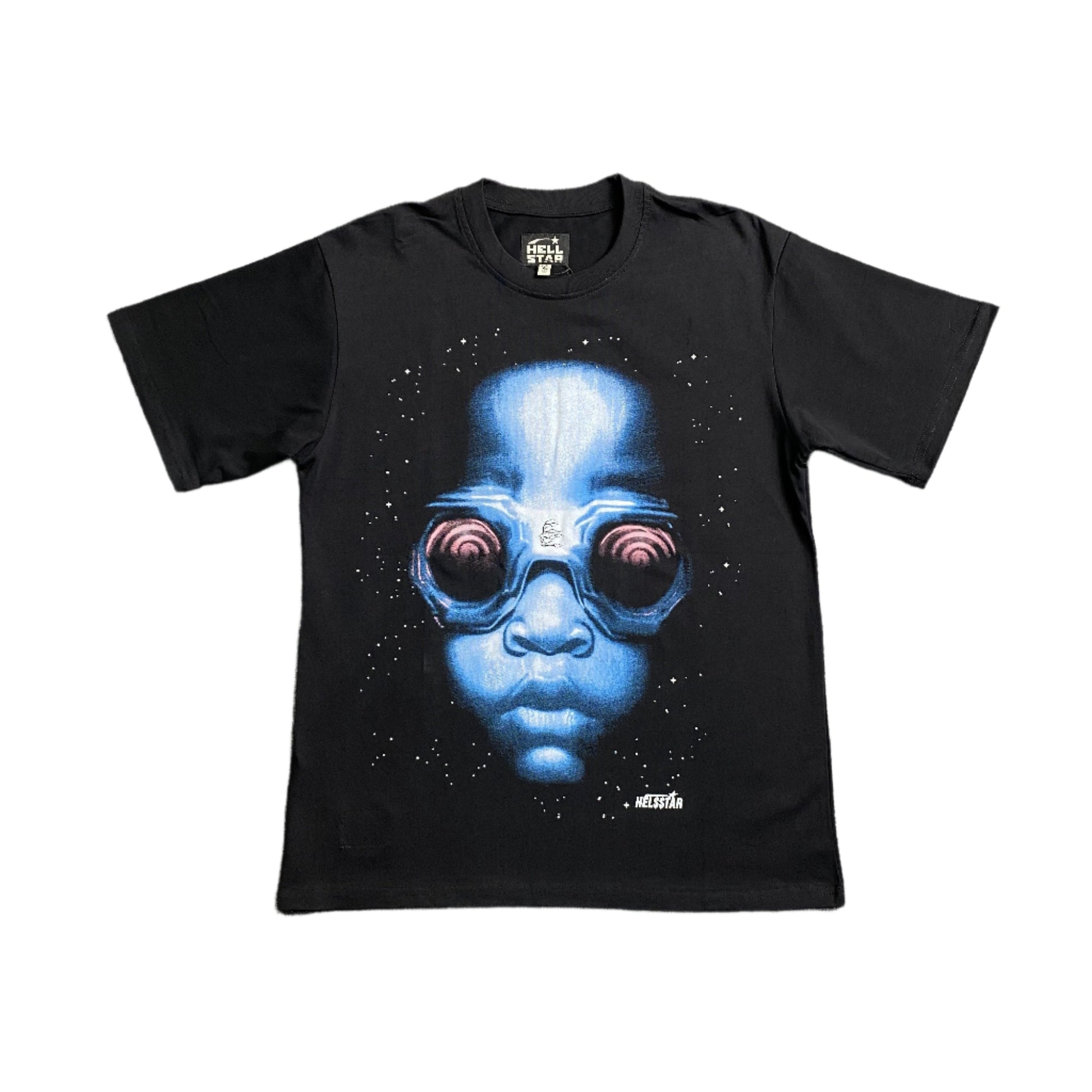 Hellstar "The Future Is Hellstar" Black T-Shirts - Phantom Kicks