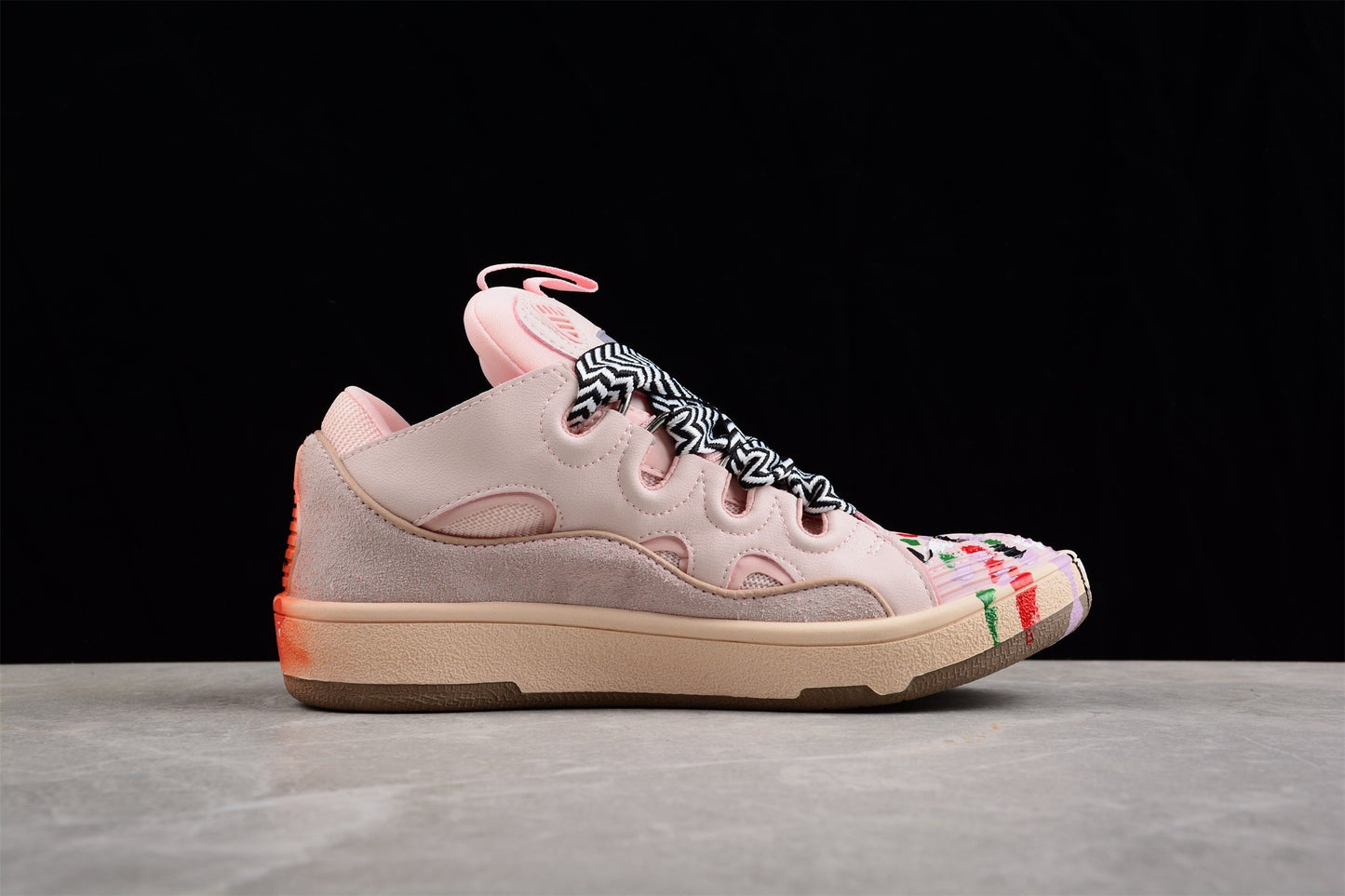 Vibrant Pink Low Top Sneakers - Phantom Kicks