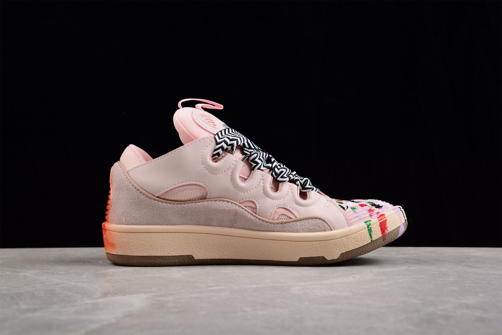 Vibrant Pink Low Top Sneakers - Phantom Kicks