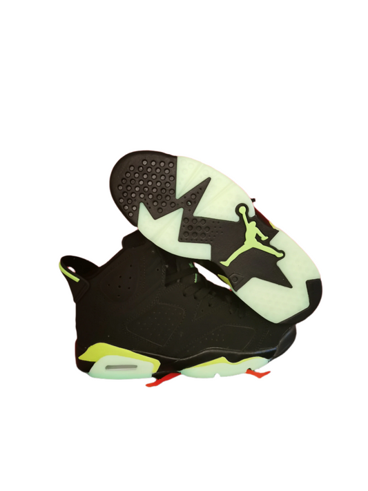 Jordan 6 Black and green - Phantom Kicks