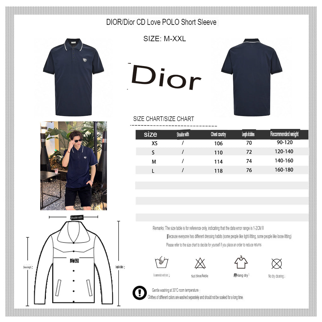 Dior Navy Polo Shirt - Phantom Kicks