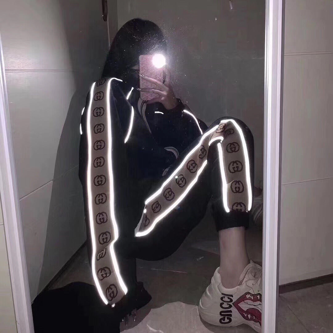 Gucci GG Logo Stripe Track Jacket - Black - Phantom Kicks
