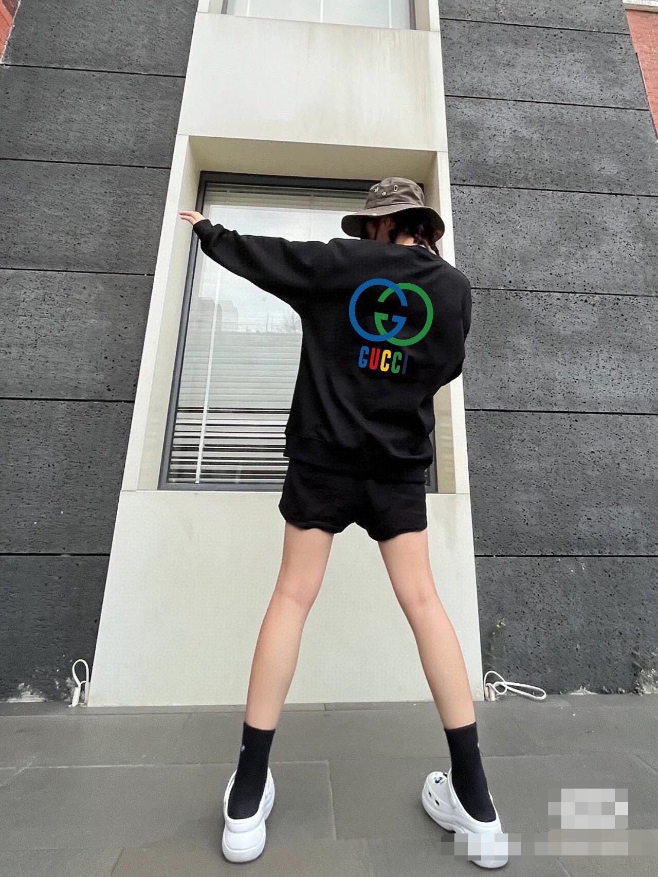 Gucci Interlocking G Sweatshirt - Black - Phantom Kicks
