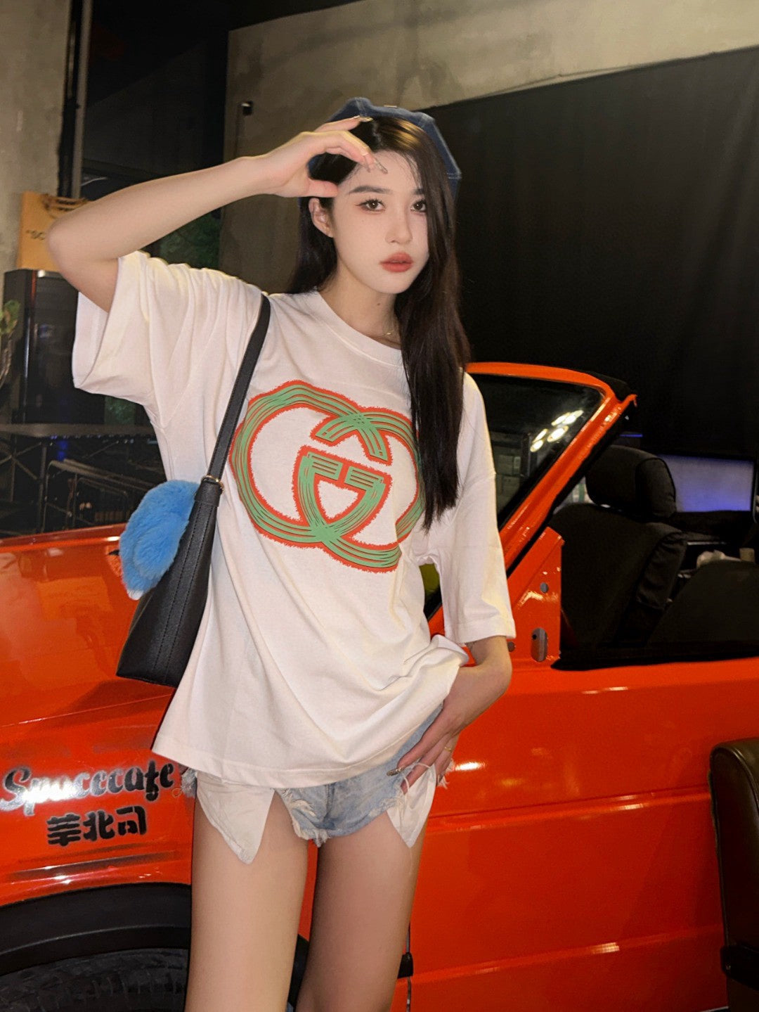 Gucci Multicolor Interlocking G Logo T-Shirt - Phantom Kicks