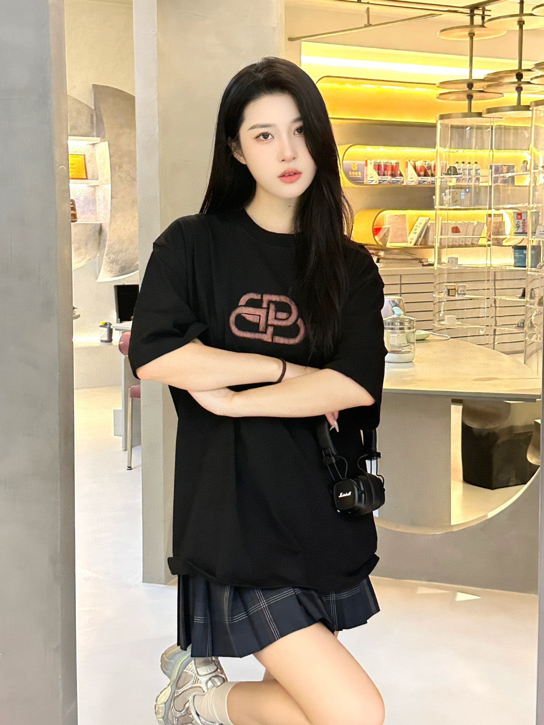 Balenciaga Logo T-Shirt - Phantom Kicks