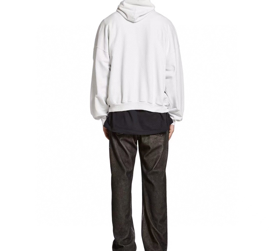 Balenciaga Off-White Oversized Hoodie - Phantom Kicks