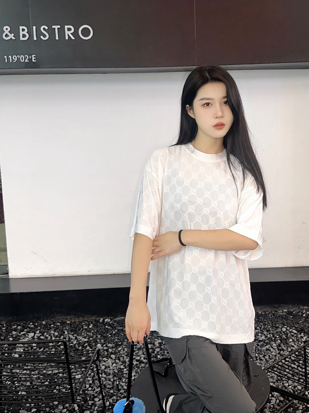 Gucci GG Patterned T-Shirt (White) - Phantom Kicks