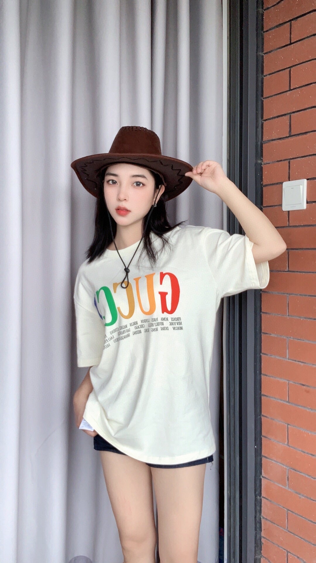 Gucci Cities Block Letter T-Shirt - White - Phantom Kicks