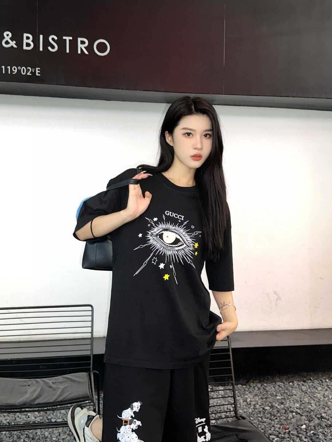 Gucci Mystical Eye Graphic Black T-Shirt - Phantom Kicks