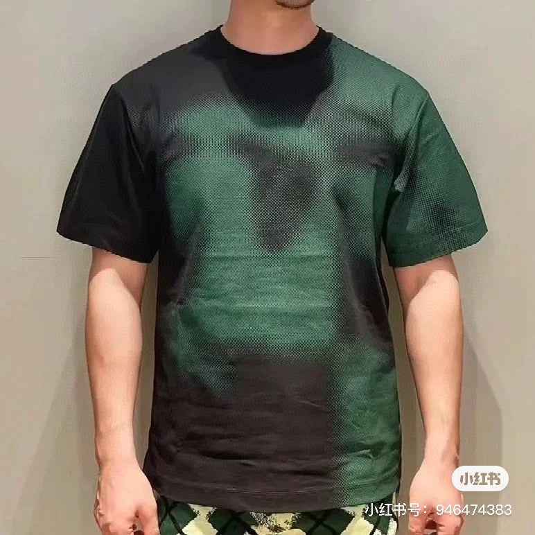 Burberry Gradient Equestrian Logo Green T-Shirt - Phantom Kicks