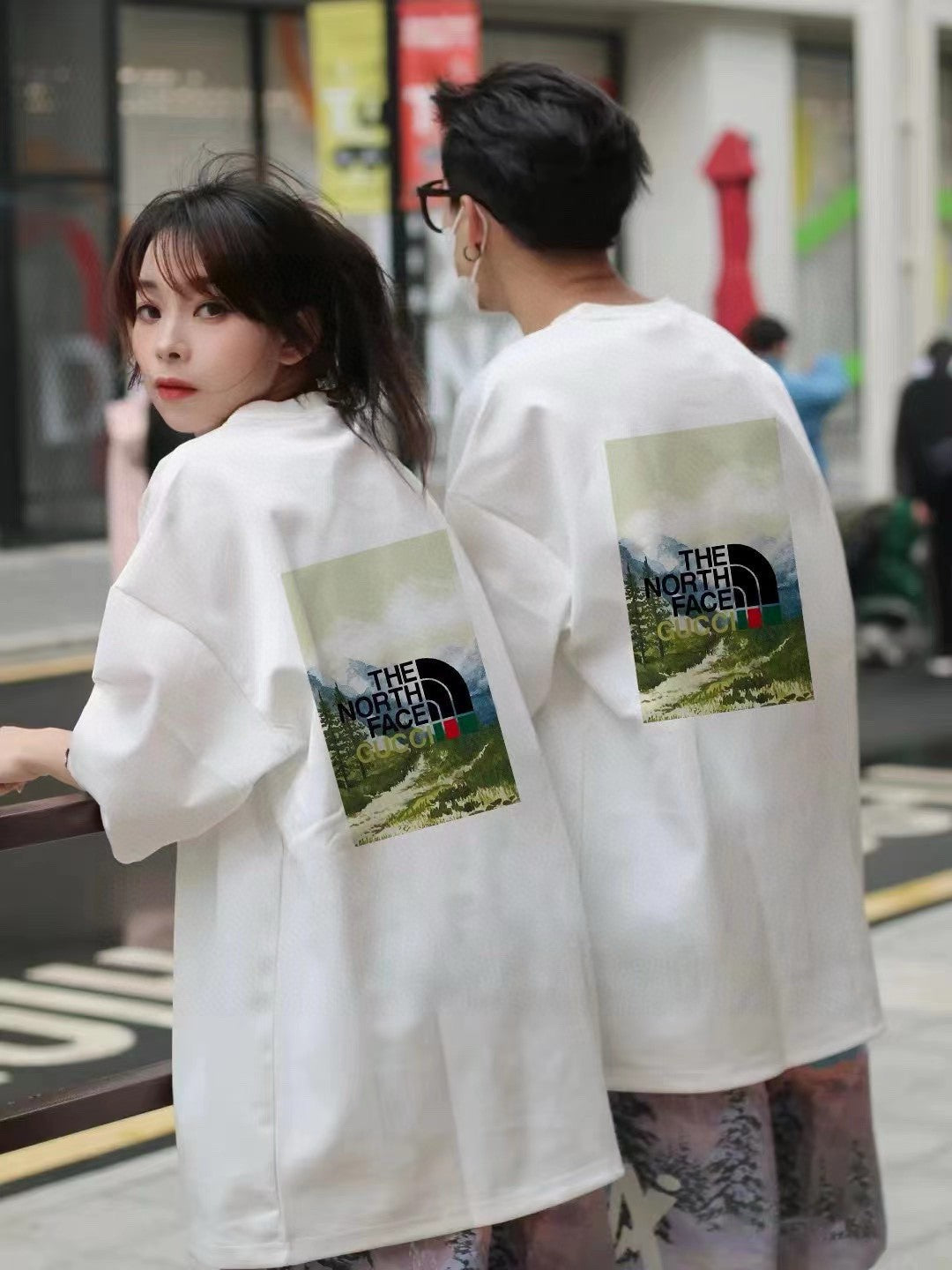 The North Face x Gucci Nature Print T-Shirt - Phantom Kicks