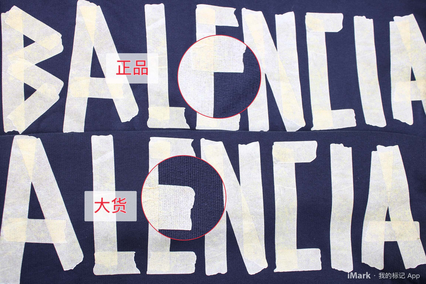 Balenciaga Navy Blue Crewneck - Phantom Kicks