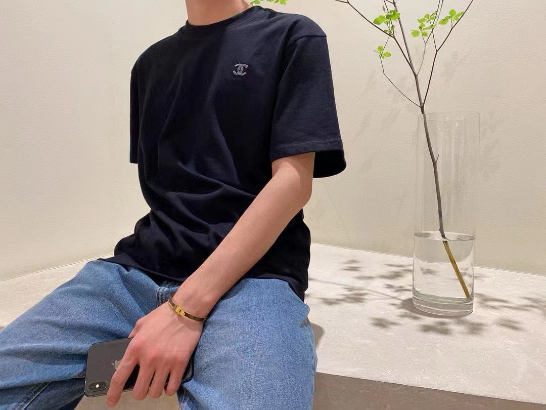 Chanel Classic Logo T-Shirt in Black - Phantom Kicks
