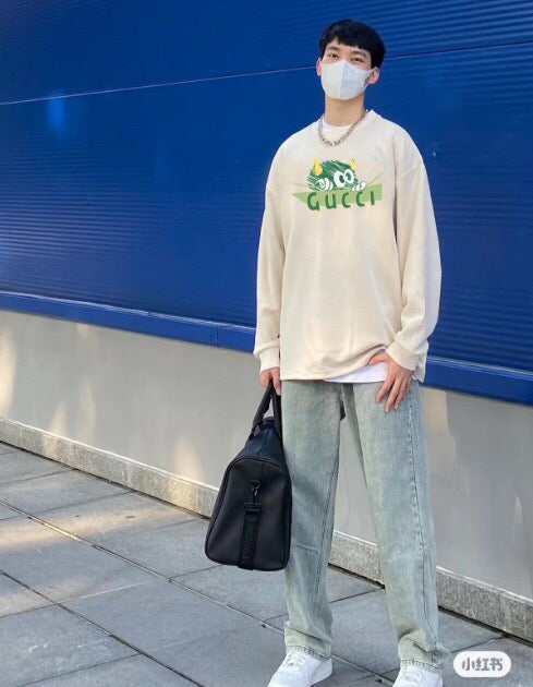 Gucci Monster Graphic Sweatshirt - Phantom Kicks