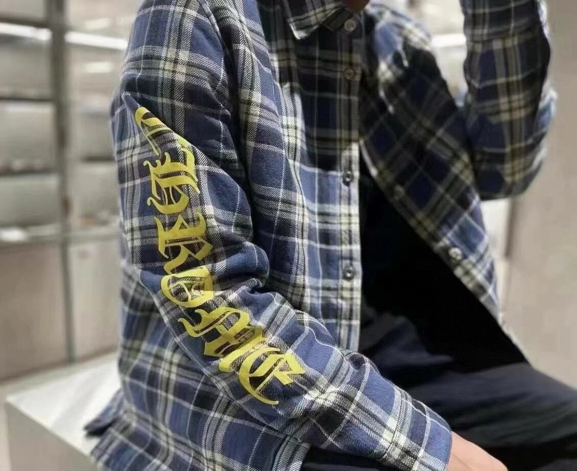 Burberry Blue Plaid Shirt - Phantom Kicks