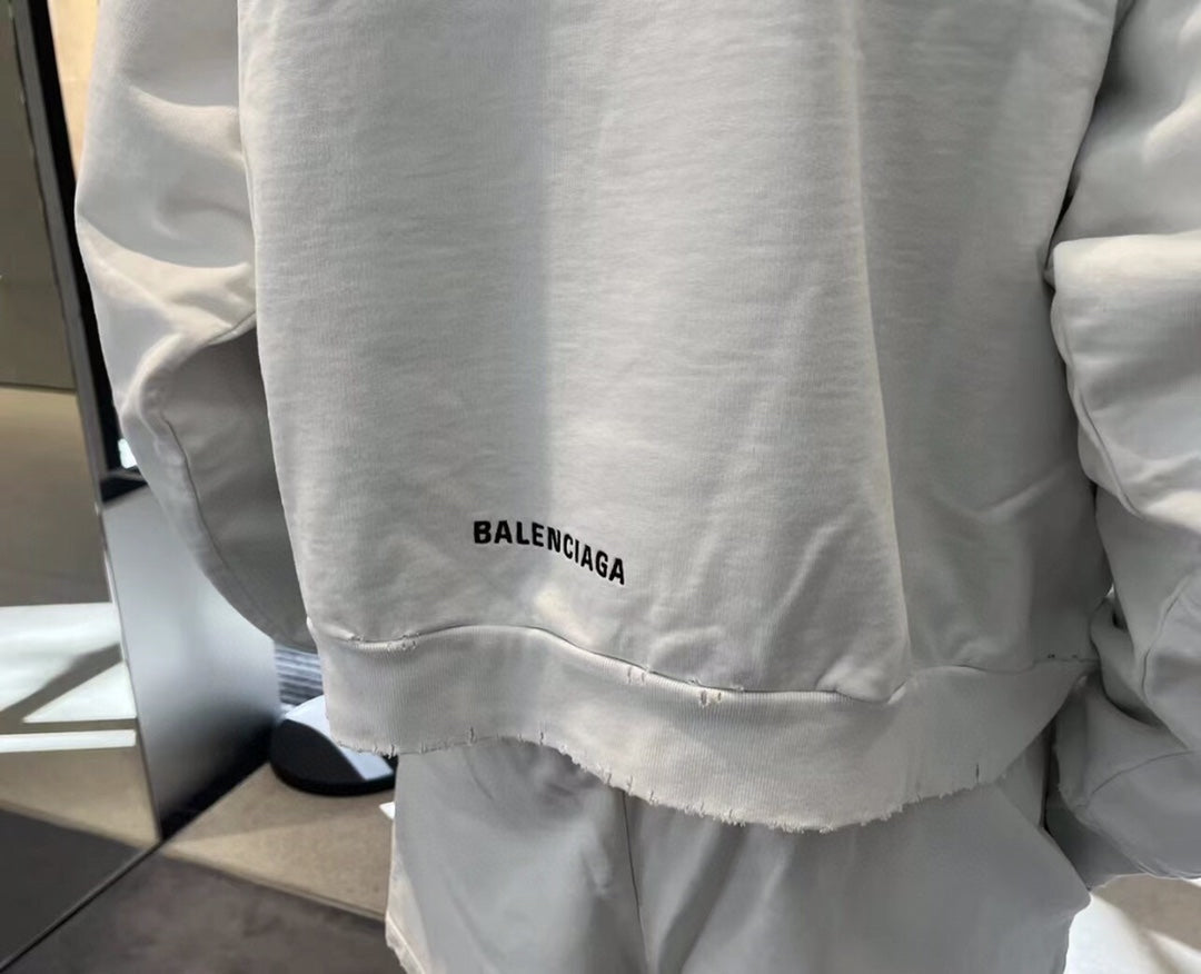 Balenciaga White Be Yourself Hoodie - Phantom Kicks