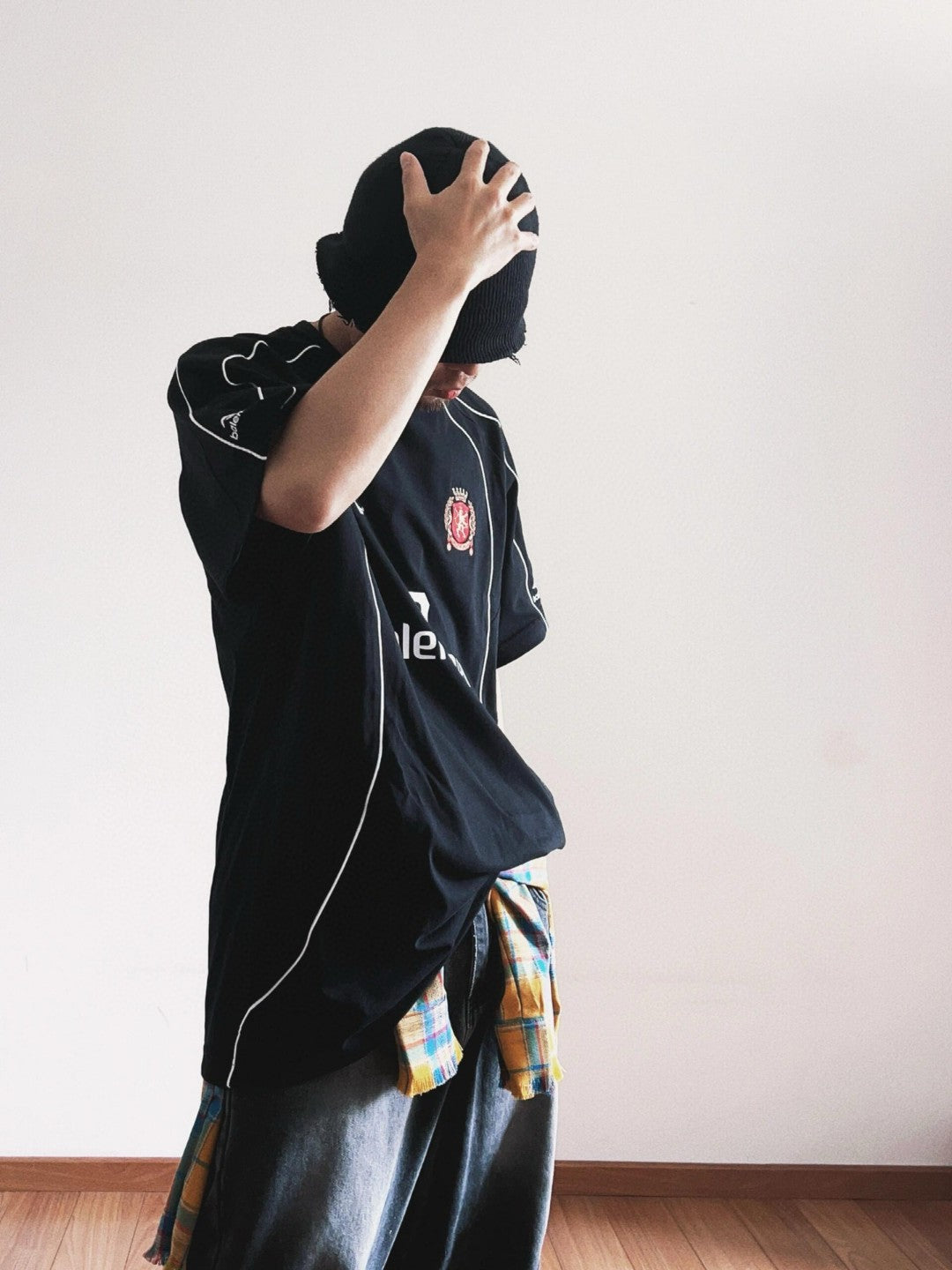 BALENCIAGA SOCCER LOGO T-SHIRT BLACK - Phantom Kicks