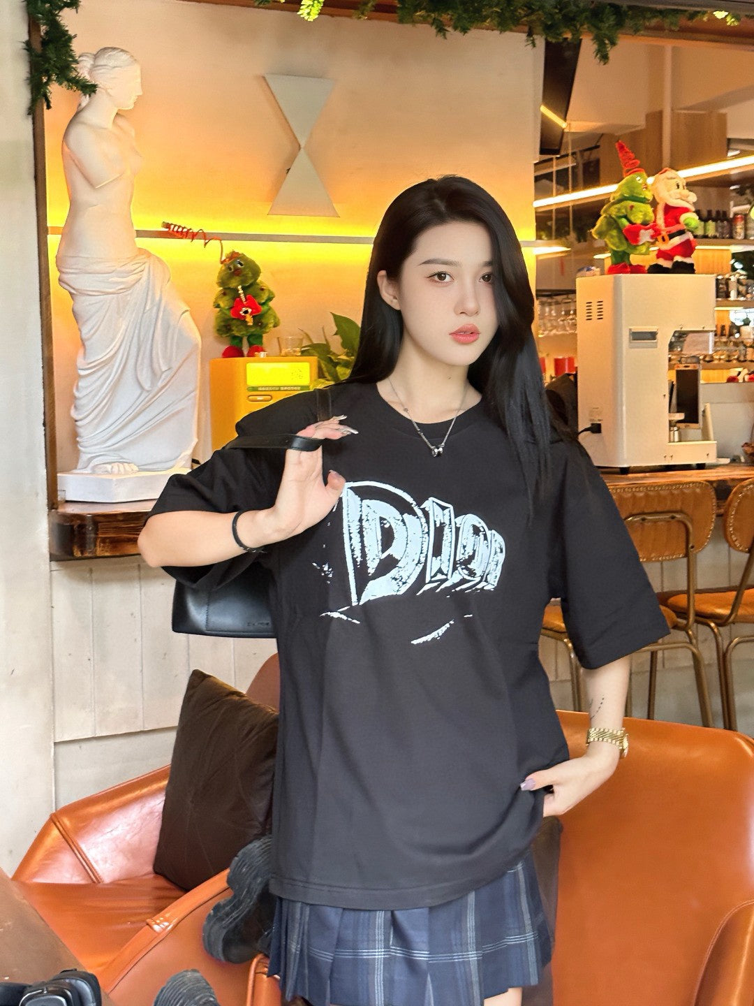 Dior Black Graphic T-Shirt - Phantom Kicks