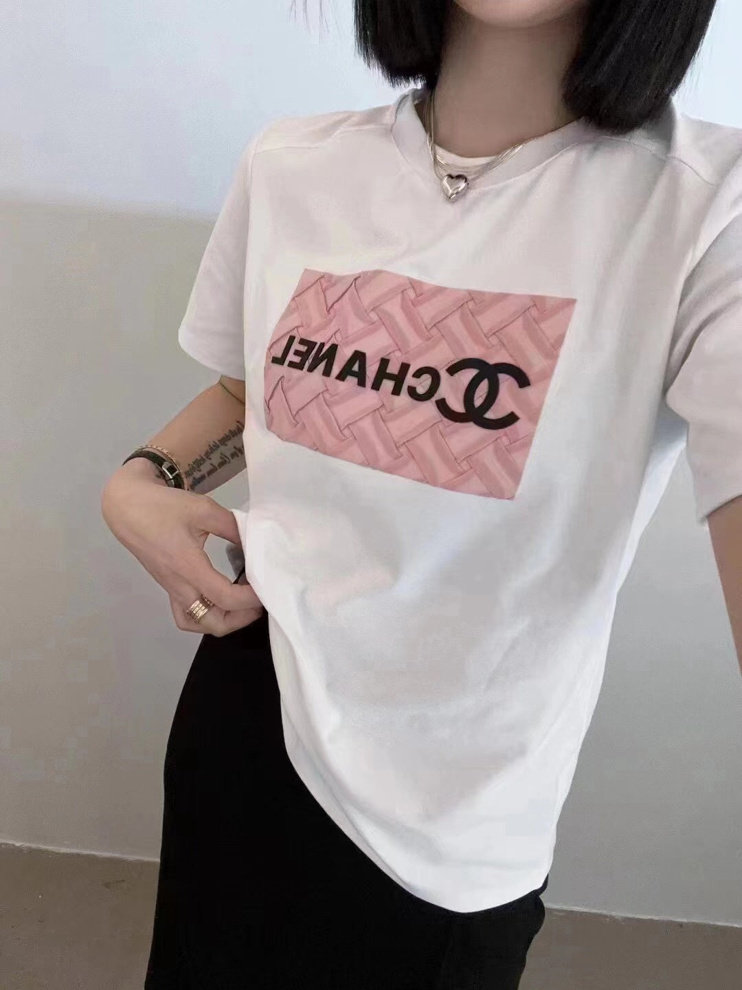 Chanel Classic Logo T-Shirt - Phantom Kicks