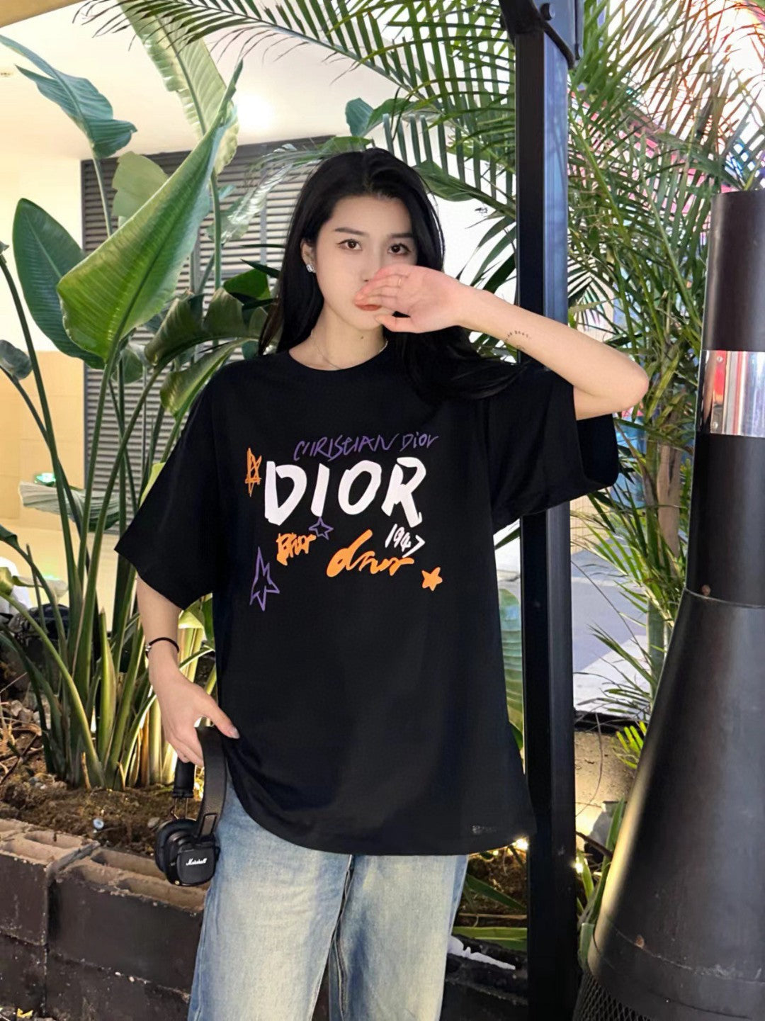 Dior Christian Dior Graphic Black T-Shirt - Phantom Kicks