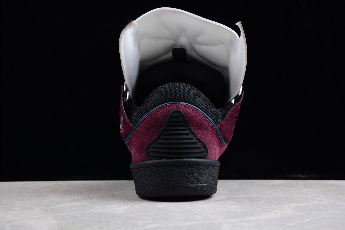 Lanvin Burgundy Suede Sneakers - Phantom Kicks