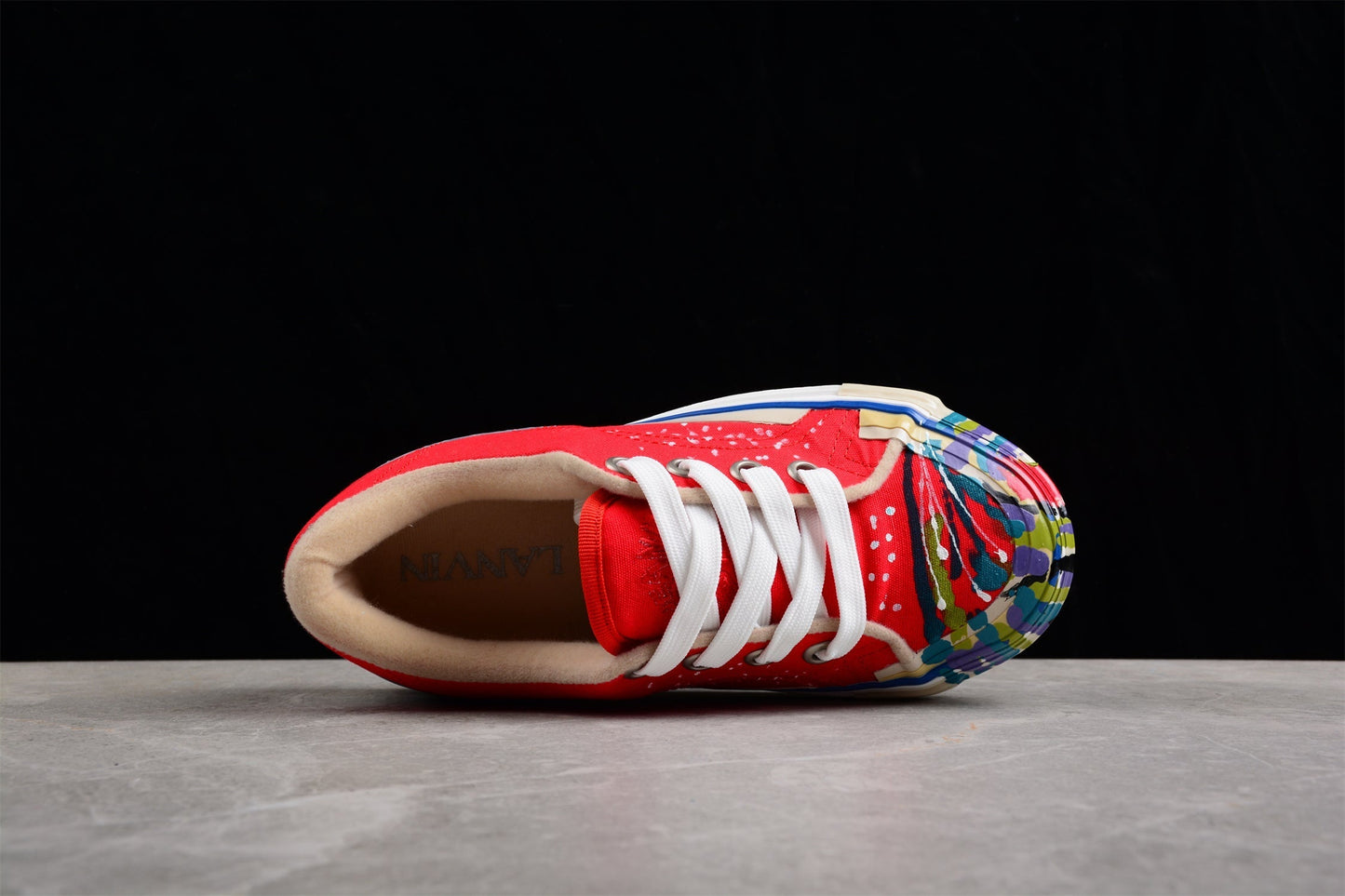 Vibrant Canvas Low Top Sneakers - Phantom Kicks