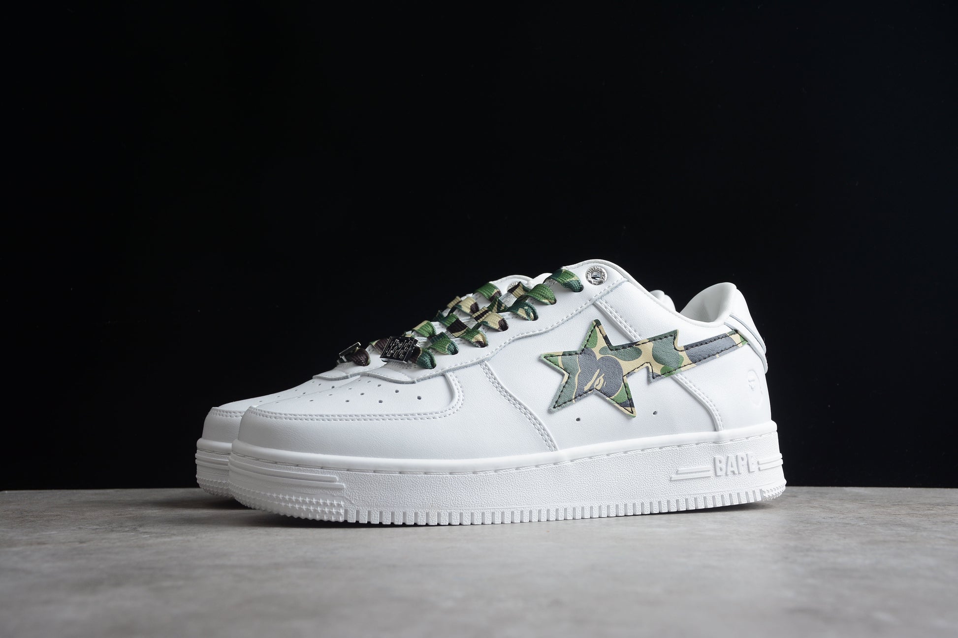 BAPE STA White Camo Edition Sneakers - Phantom Kicks