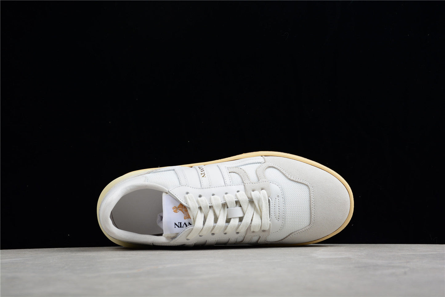Lanvin Mesh and Suede Sneakers - Phantom Kicks
