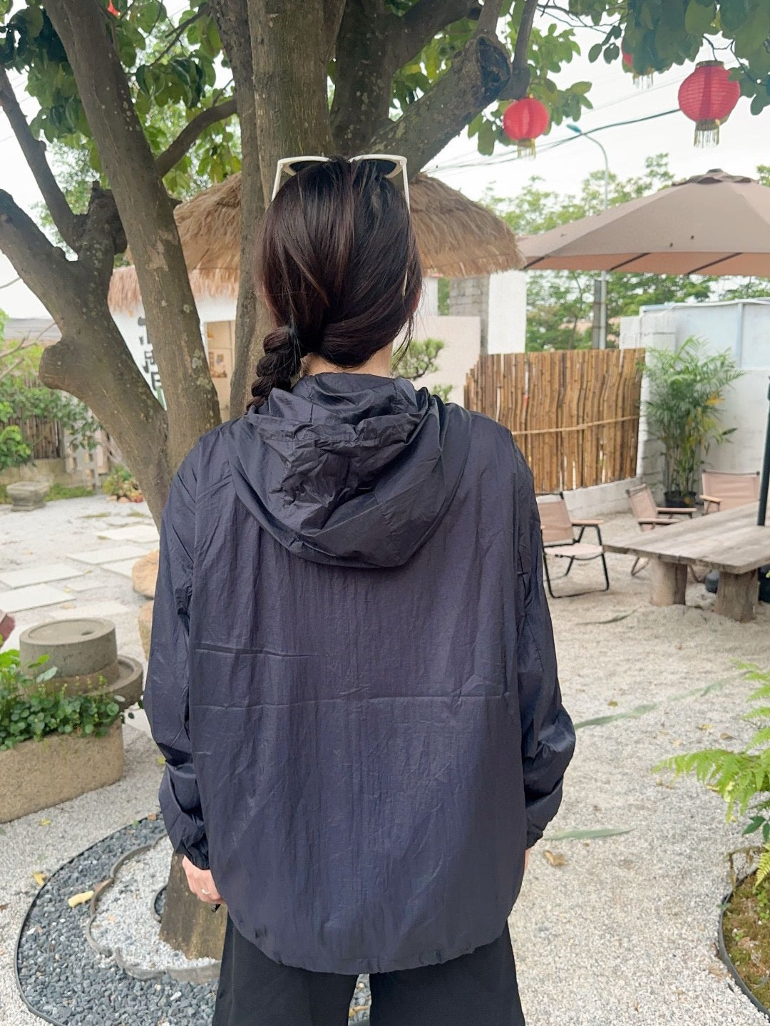 Burberry Lightweight Hooded Jacket - Black - Phantom Kicks