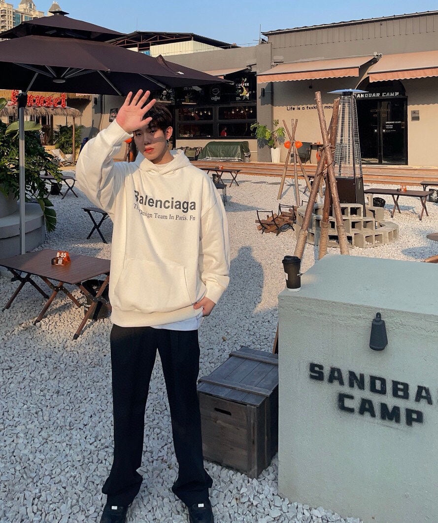Balenciaga Paris Team Hoodie - Phantom Kicks