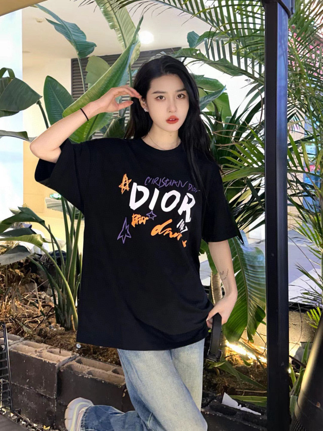 Dior Christian Dior Graphic Black T-Shirt - Phantom Kicks
