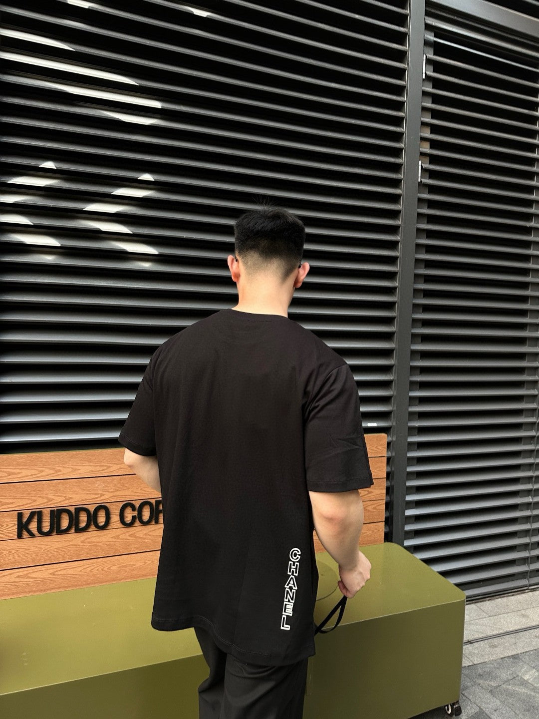 Chanel Logo T-Shirt (Black) - Phantom Kicks