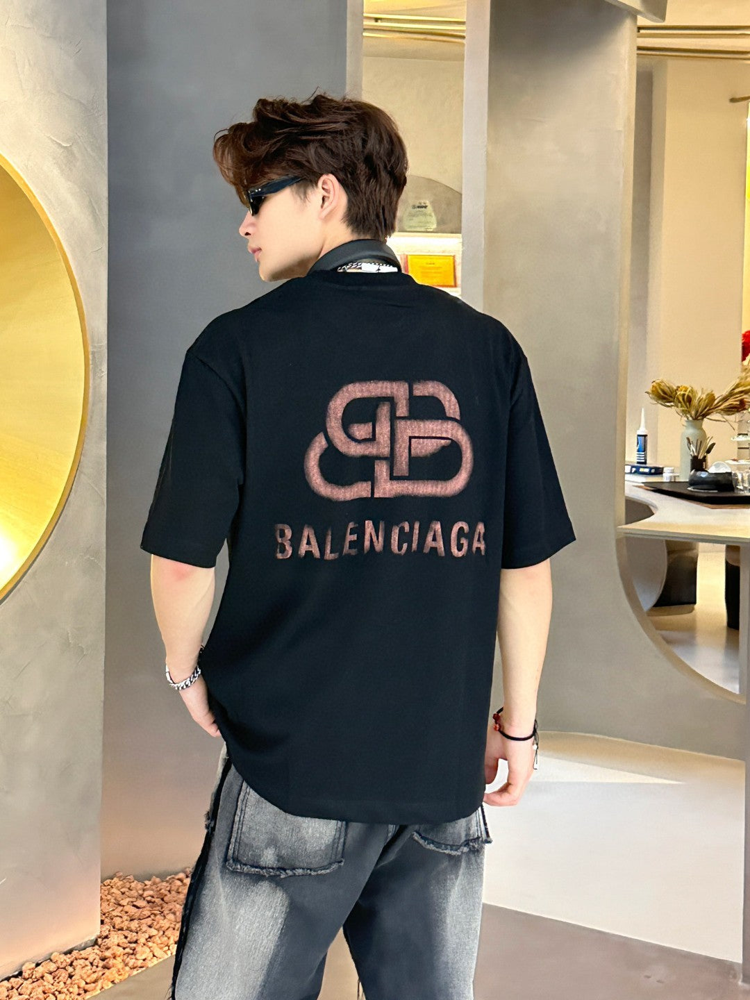 Balenciaga Logo T-Shirt - Phantom Kicks